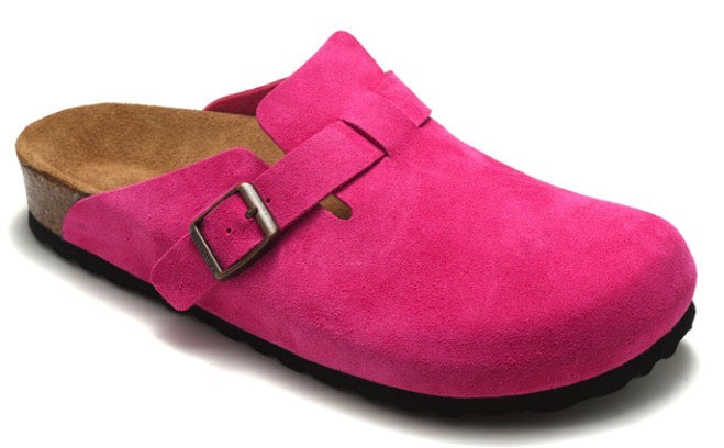 Suede Clogs (Choose Color)