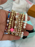 Multiple Beaded Bracelets