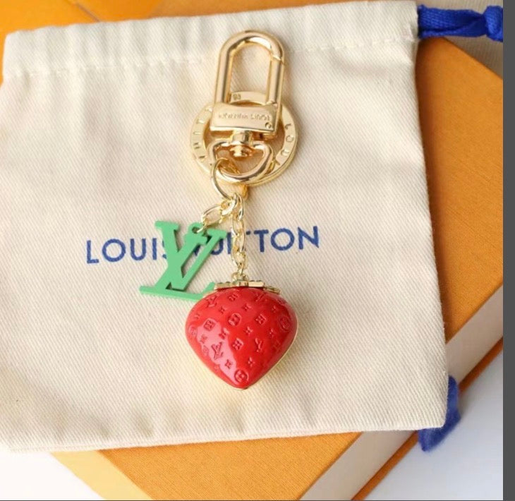 Strawberry Bag Charm