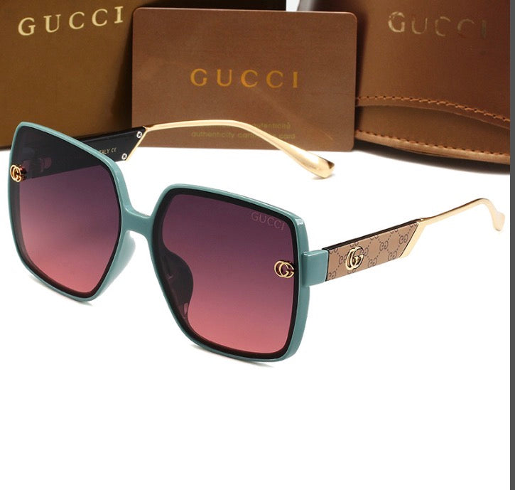 Square Colored Frame Sunnies (Choose Color)