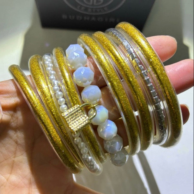 Gold Bangle Set