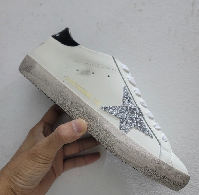 Glitter Star with Black Accent