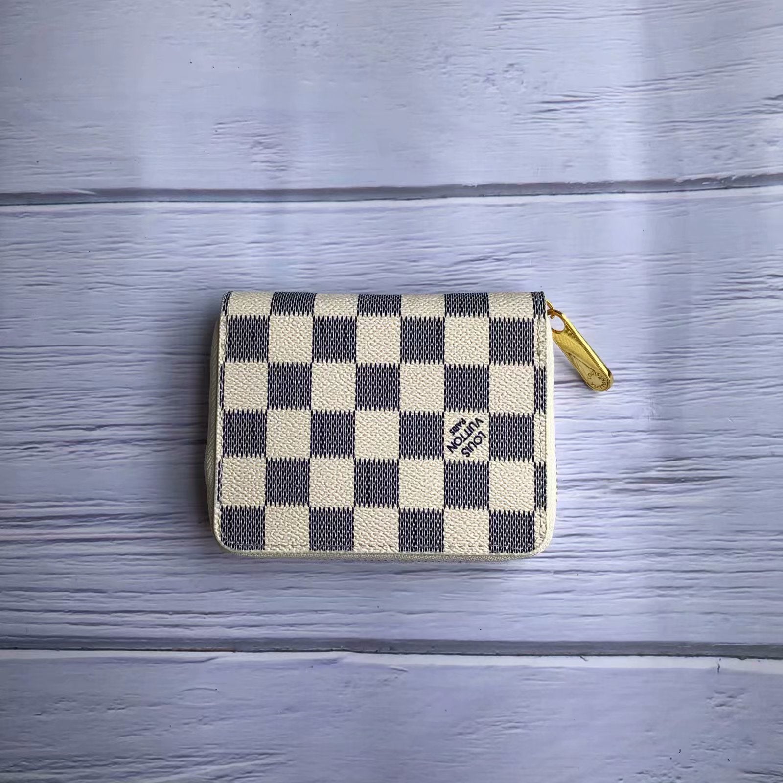 Neutral Compact Zipper Wallet (Choose Color)