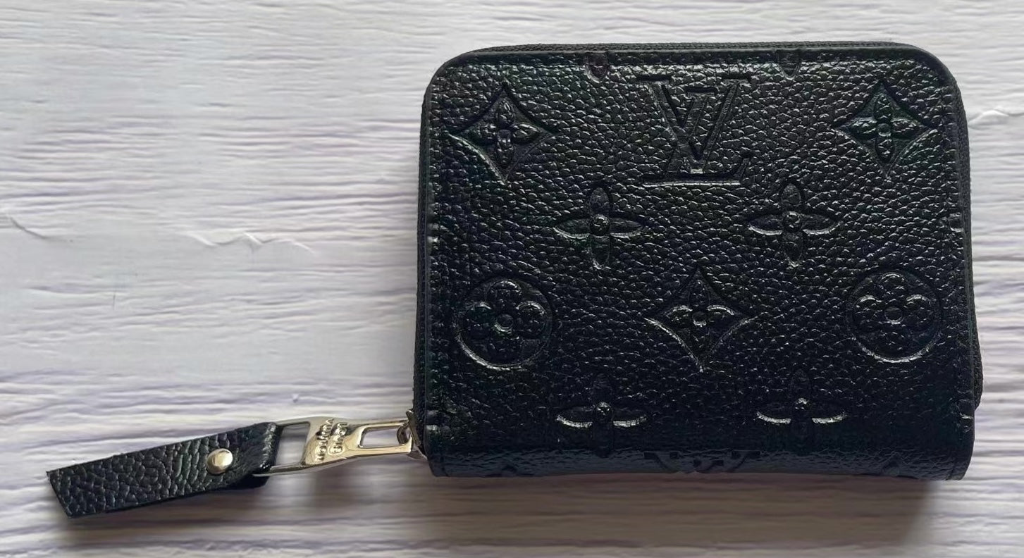 Compact Zipper Wallet (Choose Color)