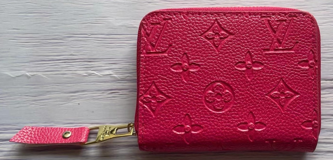 Compact Zipper Wallet (Choose Color)
